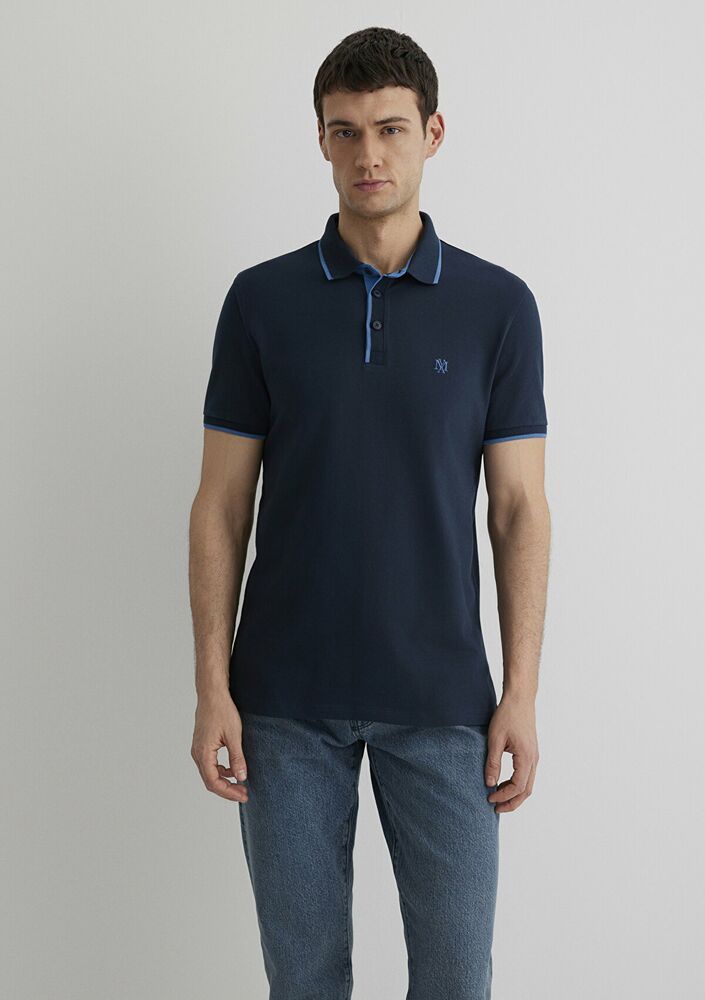 Mavi Polo Gece Lacivert Erkek T-shırt 062373-28417 - 3