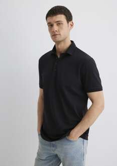 Mavi Polo Siyah Erkek Tişört 0612011-900 - 3