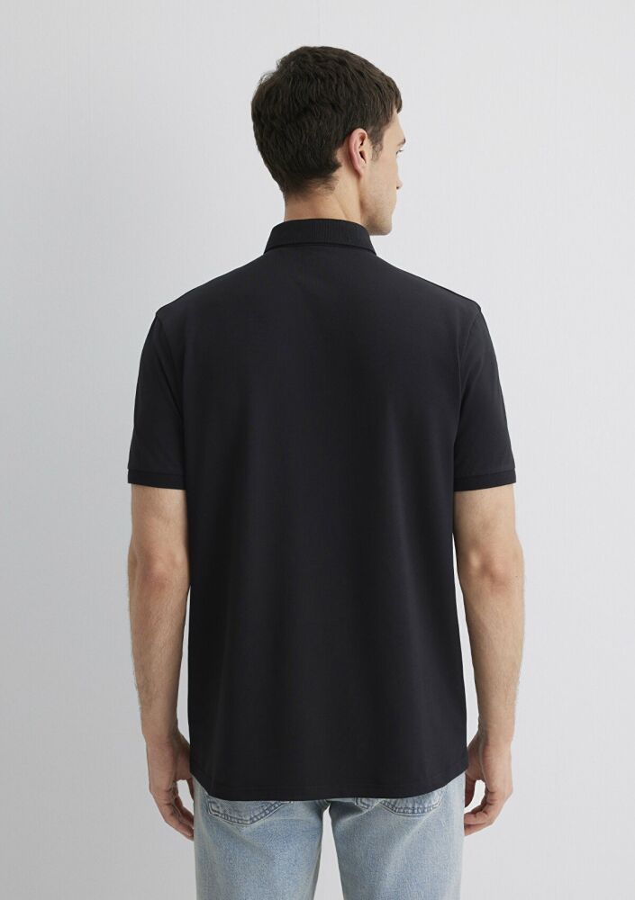 Mavi Polo Siyah Erkek Tişört 0612011-900 - 5