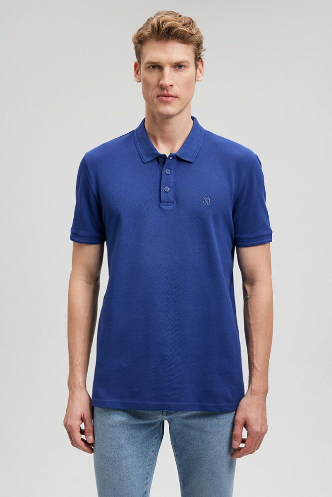 Mavi Polo Yaka Derin Lacivert Erkek Tişört 064946-70758 - 3