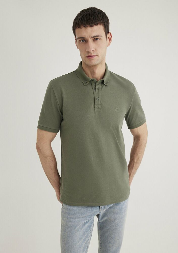 Mavi Polo Yaka Erkek Tişört 063247-33198 - 2
