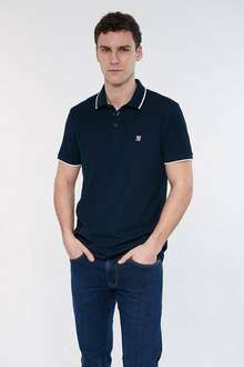 Mavi Polo Yaka Erkek Tişört 066039-30651 - 1