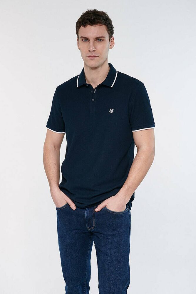 Mavi Polo Yaka Erkek Tişört 066039-30651 - 1