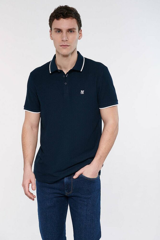 Mavi Polo Yaka Erkek Tişört 066039-30651 - 2
