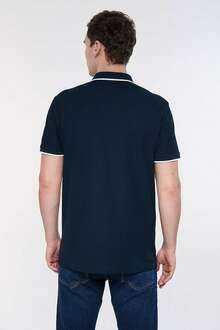 Mavi Polo Yaka Erkek Tişört 066039-30651 - 4