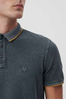 Mavi Polo Yaka Erkek Tişört Gölge Gri 065920-30653 - 5