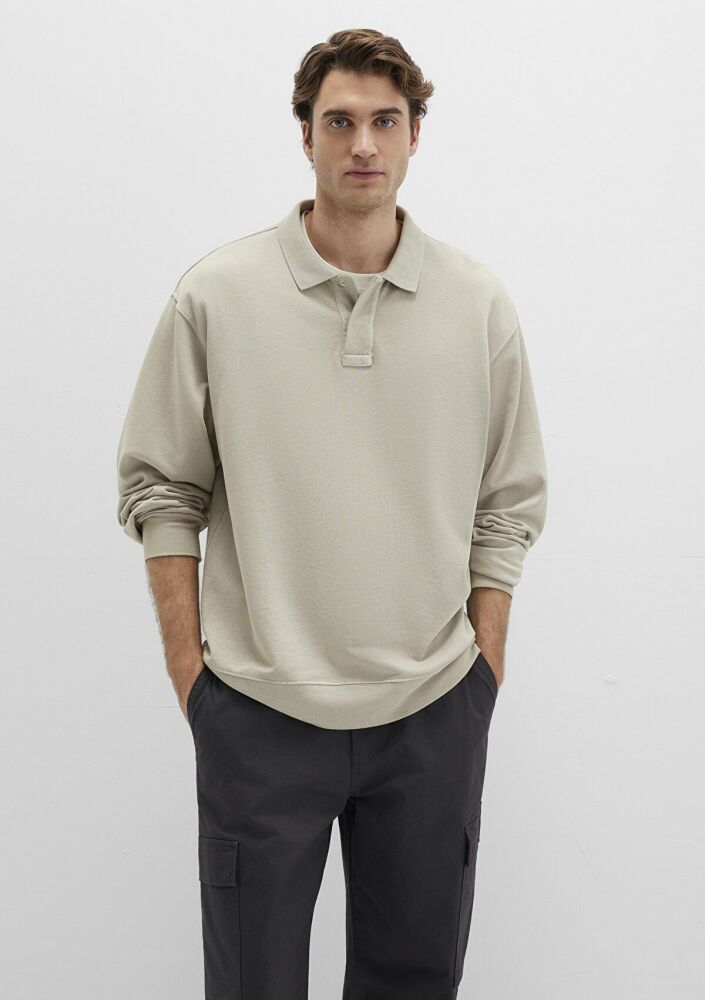Mavi Polo Yaka Loose Fit Erkek Sweat 0S10323-70146