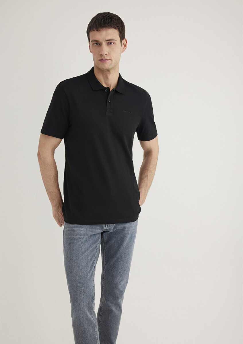 Mavi Siyah Erkek Polo Tişört 0611837-900