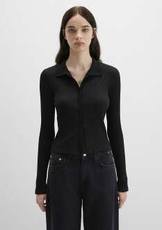 Mavi Polo Yaka Siyah Kadın Sweat 1613594-900 - 3