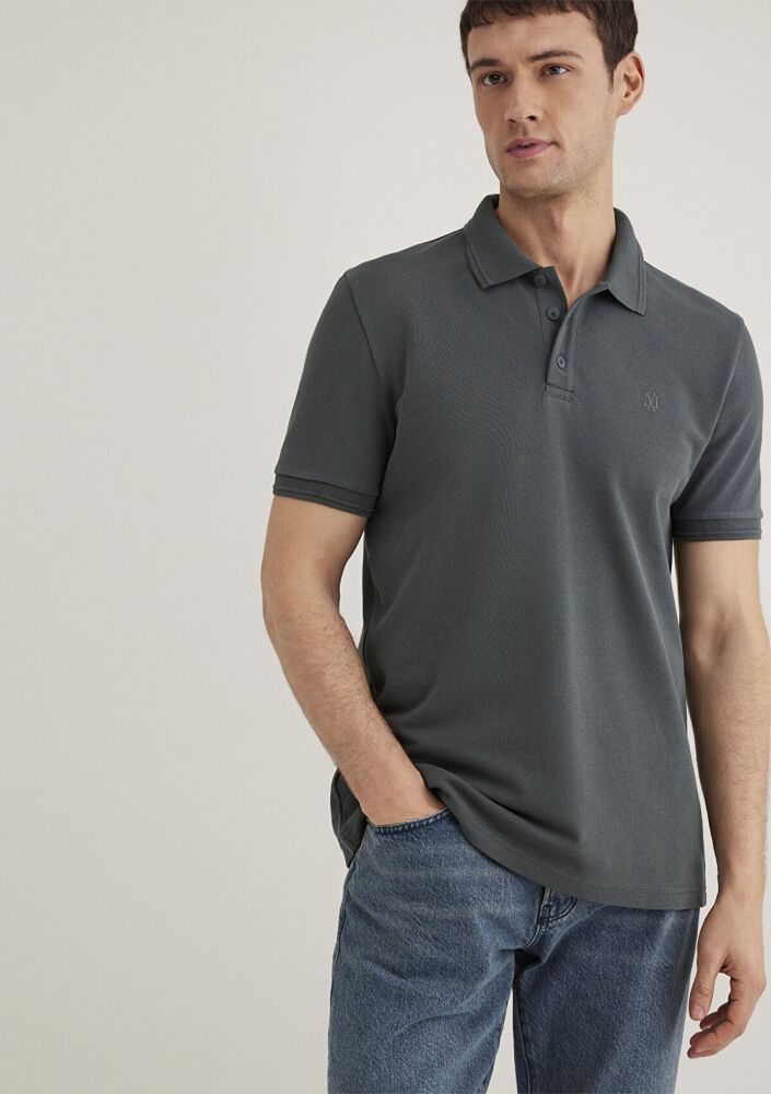 Mavi Yeşil Erkek Polo Tişört 064946-71598 (1)