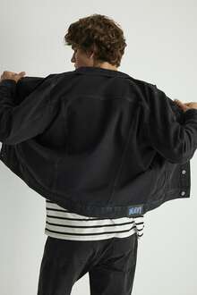 Mavi Ray Smoke College Erkek Jean Ceket 0110273-85218 - 2