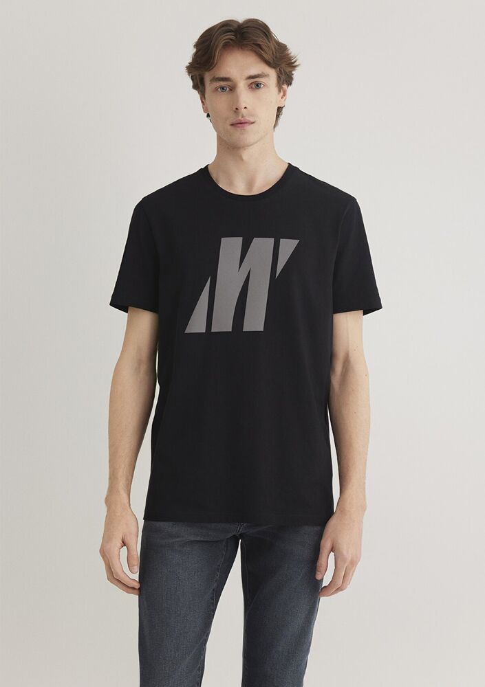 Mavi Reflektör Baskılı Black Pro Tişört 066000-900 - 3