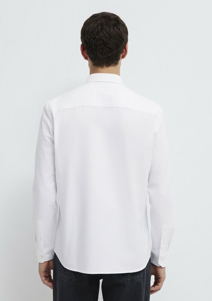 Mavi Regular Fit Beyaz Erkek Gömlek  0211199-620 - 5