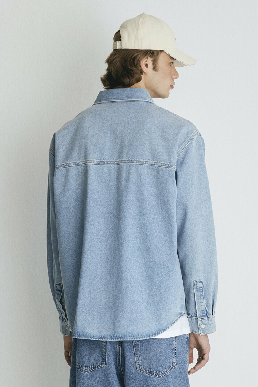 Mavi Ross Lt 90' Denim Erkek Jean Gömlek 0210031-82947 - 3