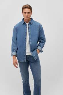 Mavi Roy Vintage Blue Lux Black Erkek Jean Gömlek 0210496-87937 - 1