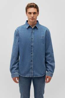 Mavi Roy Vintage Blue Lux Black Erkek Jean Gömlek 0210496-87937 - 3