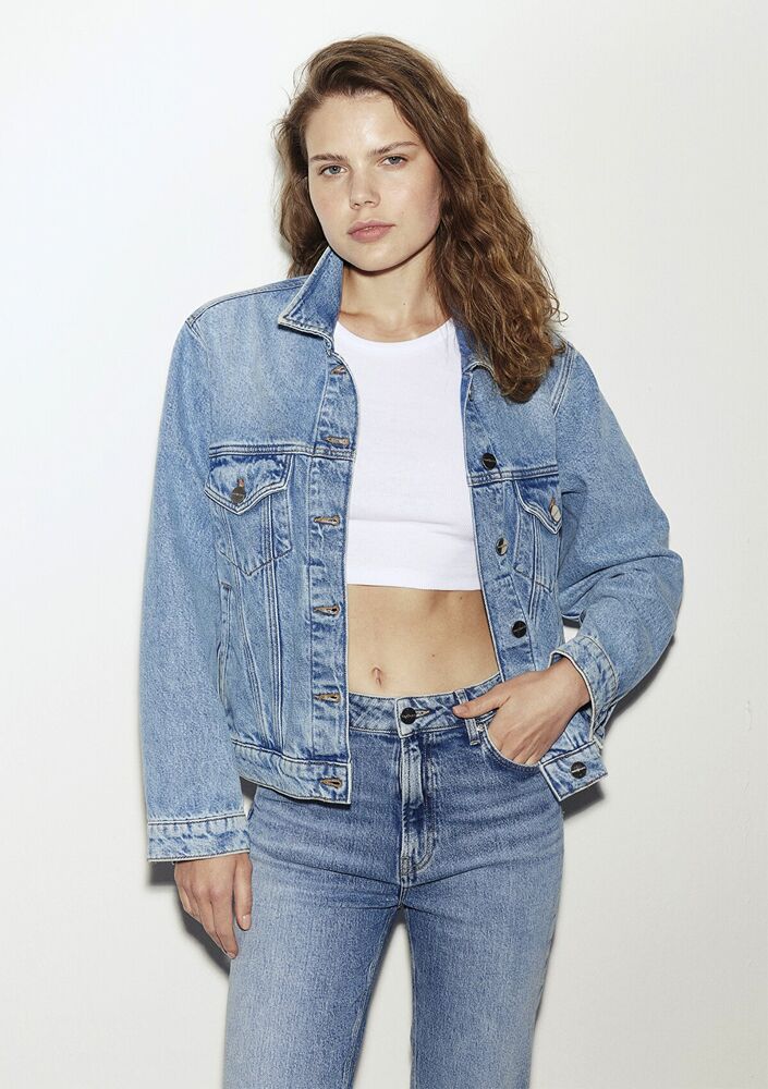 Mavi Ruby Iconic Açık Mavi Kadın Jean Ceket 1110505-87809 - 3