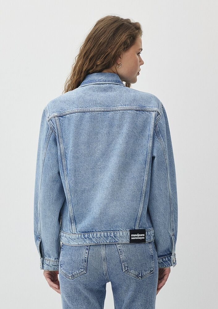Mavi Ruby Iconic Açık Mavi Kadın Jean Ceket 1110505-87809 - 5