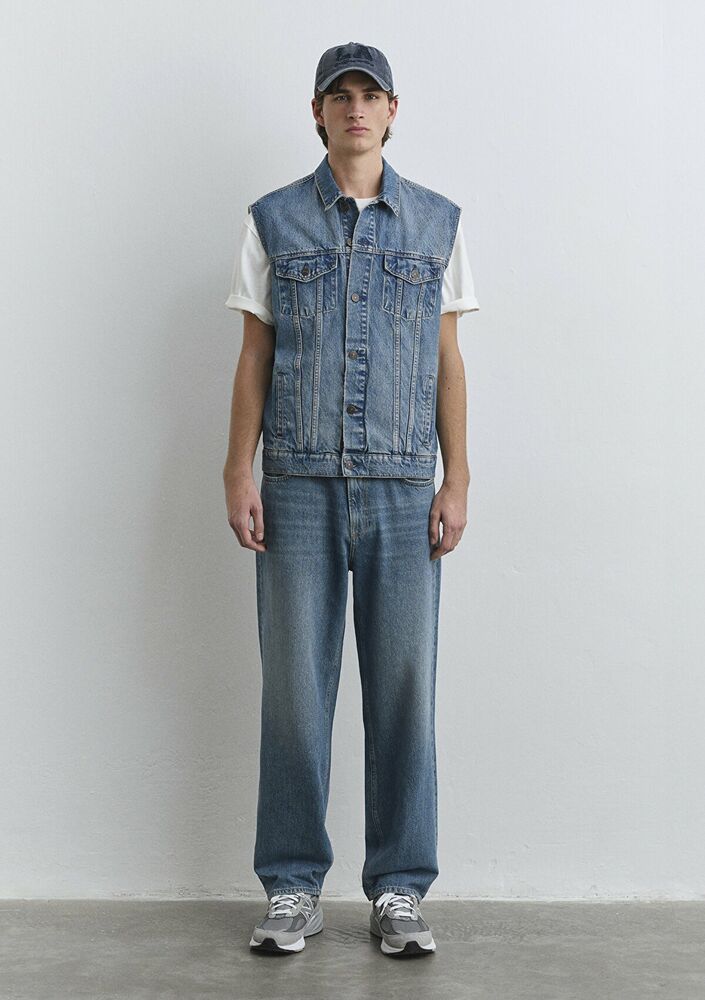 Mavi Russell Classic Denim Indigo Mavisi Jean Yelek 0111783-89135 - 3