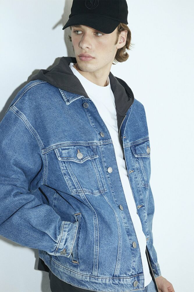 Mavi Ryan Dark Blue Denım Erkek Jean Ceket 0110001-80480 - 1