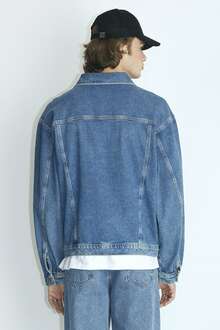 Mavi Ryan Dark Blue Denım Erkek Jean Ceket 0110001-80480 - 4