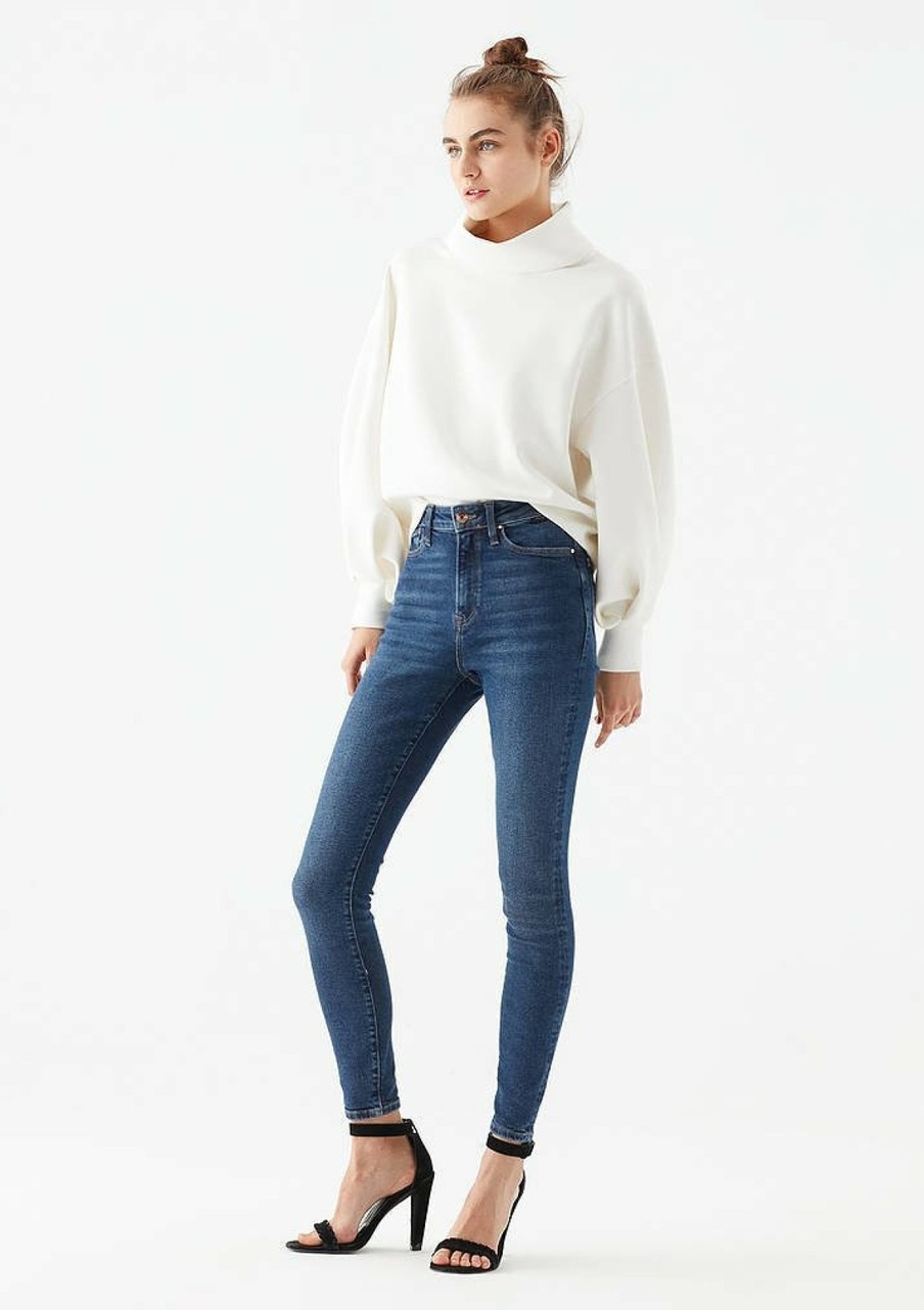 Mavi Serenay Dark Gold Shape Kadın Jean 100980-33687 - 3