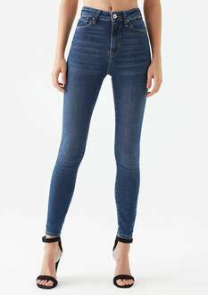 Mavi Serenay Dark Gold Shape Kadın Jean 100980-33687 - 5