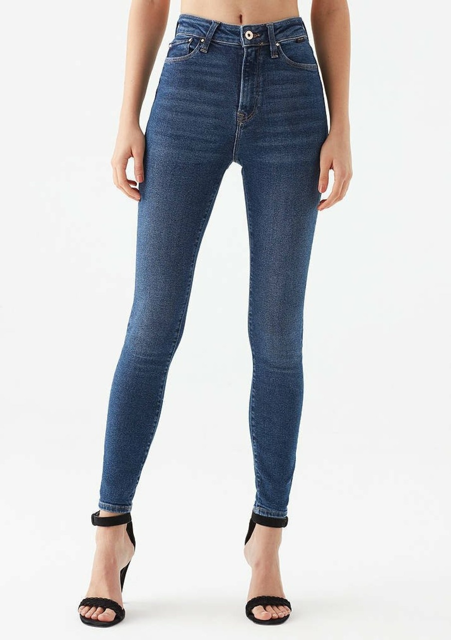 Mavi Serenay Dark Gold Shape Kadın Jean 100980-33687 - 5
