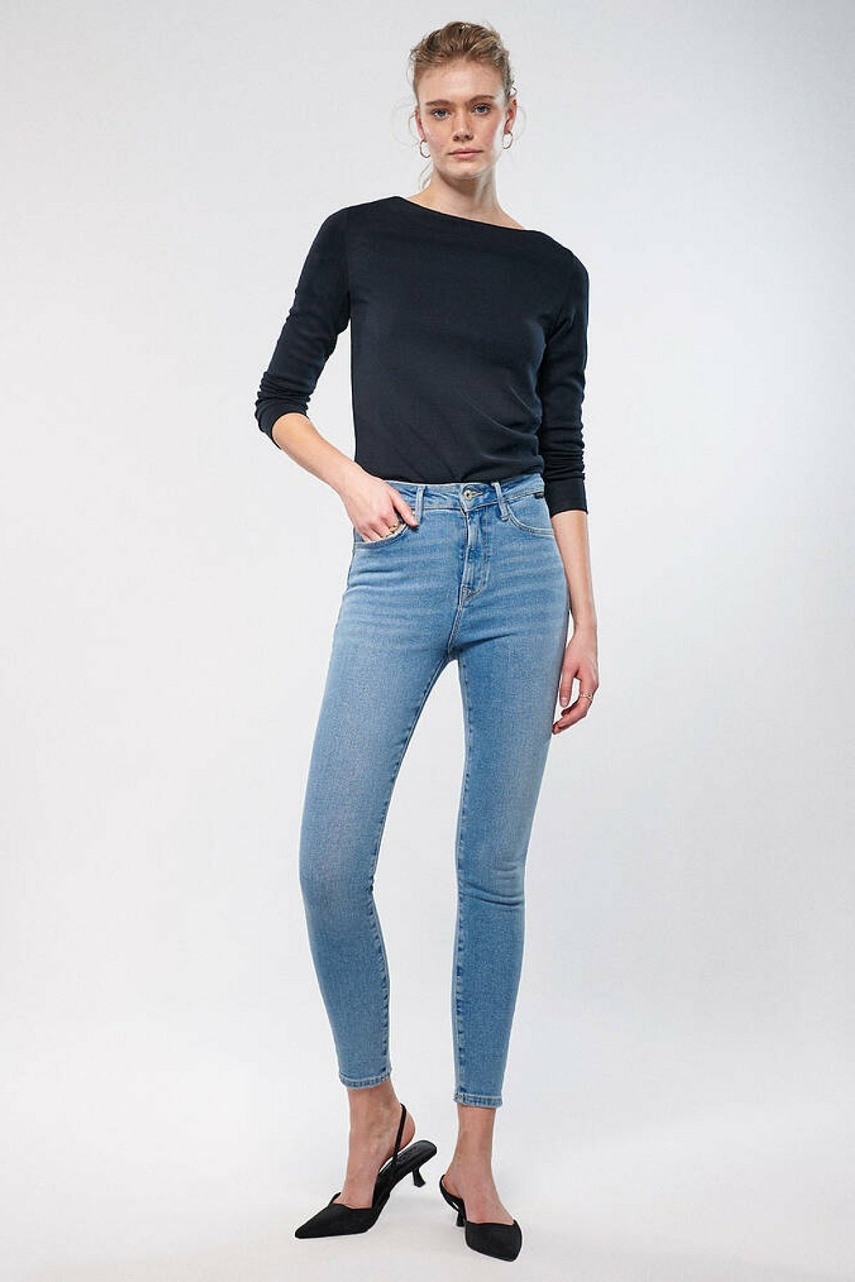 Mavi Serenay Mid Used Gold Shape Kadın Jean Pantolon 100980-80533 - 1