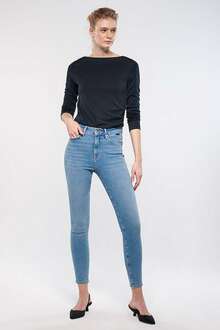 Mavi Serenay Mid Used Gold Shape Kadın Jean Pantolon 100980-80533 - 2