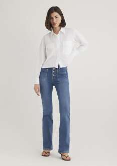 Mavi Sierra Mid Blue Gold Kadın Jean Pantolon 1010578-86457 - Mavi (1)