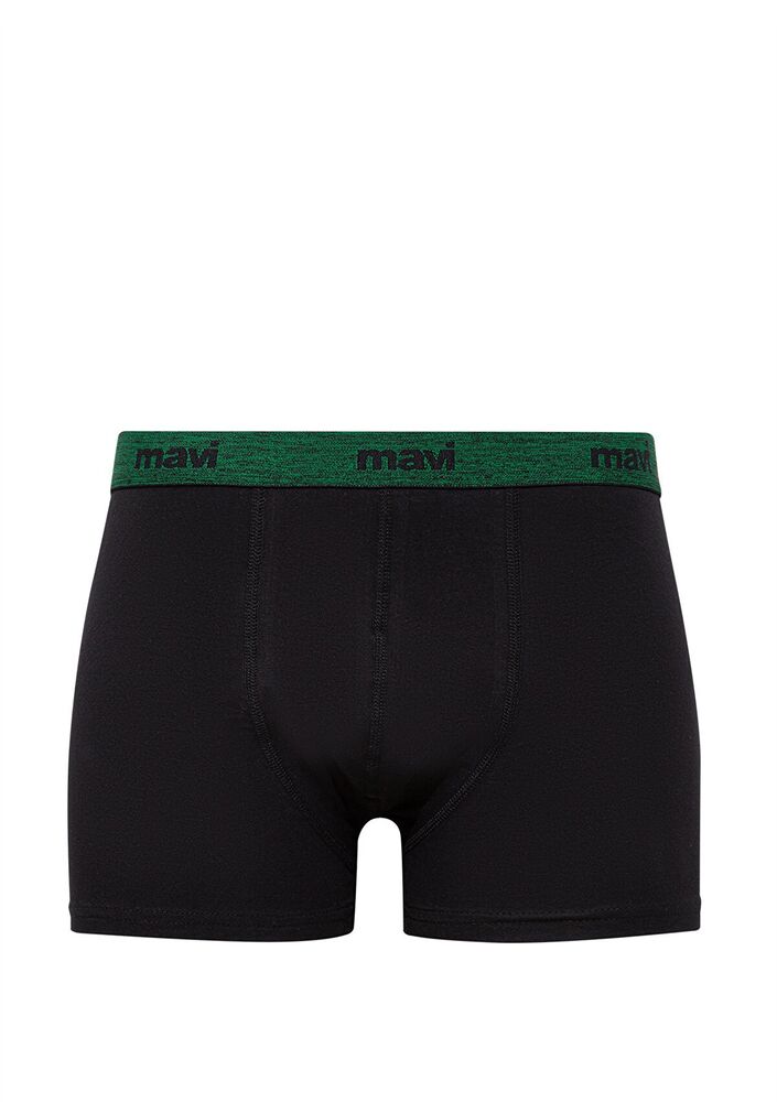 Mavi Siyah 3 Lü Paket Erkek Boxer 0911408-85585 - 3