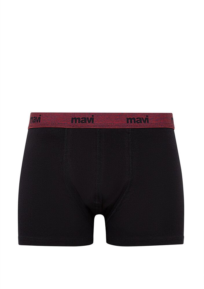 Mavi Siyah 3 Lü Paket Erkek Boxer 0911408-85585 - 4