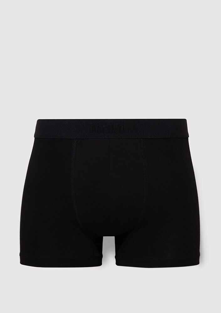 Mavi Siyah Bambu Erkek Boxer 0911853-900 - 1