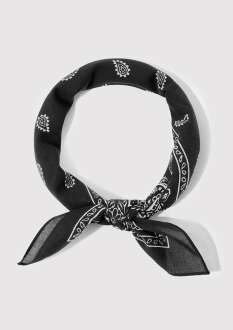 Mavi Siyah Erkek Bandana 1911810-900 - Mavi (1)