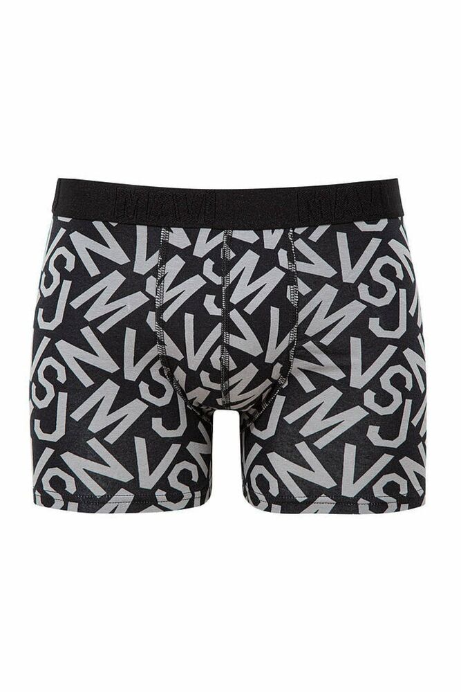 Mavi Siyah Erkek Boxer 0910441-85857 - 1