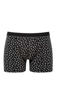 Mavi Siyah Erkek Boxer 0910444-85857 - 1