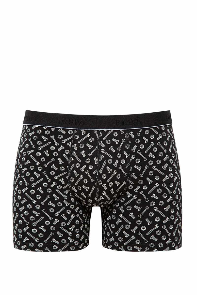Mavi Siyah Erkek Boxer 0910444-85857