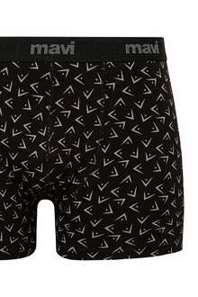 Mavi Siyah Erkek Boxer 0911049-900 - 2