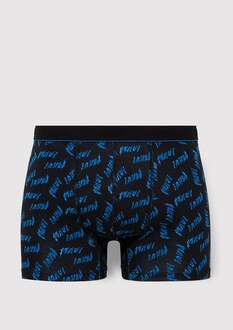 Mavi Siyah Erkek Boxer 0911306-85857 - 1