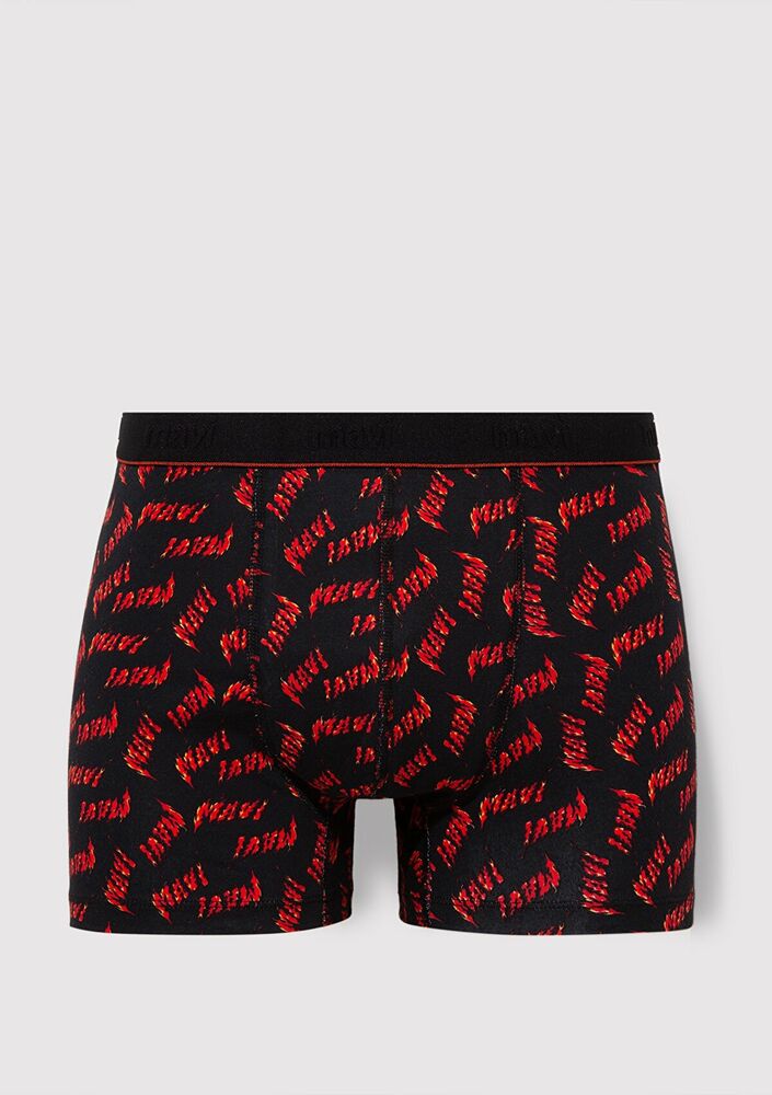 Mavi Siyah Erkek Boxer 0911306-900 - 1