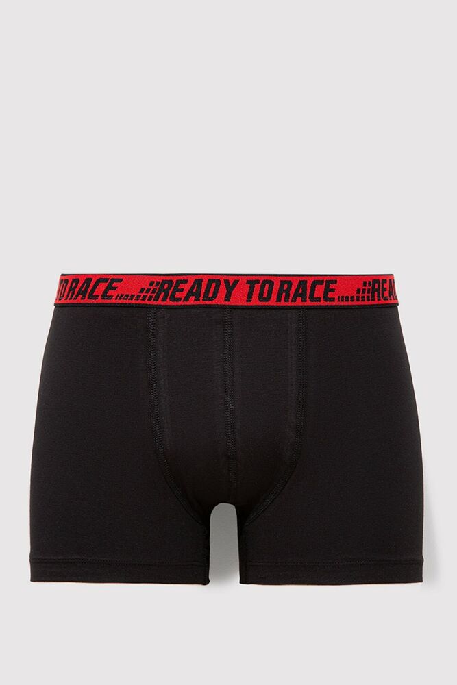 Mavi Siyah Erkek Boxer 0911643-900 - 1