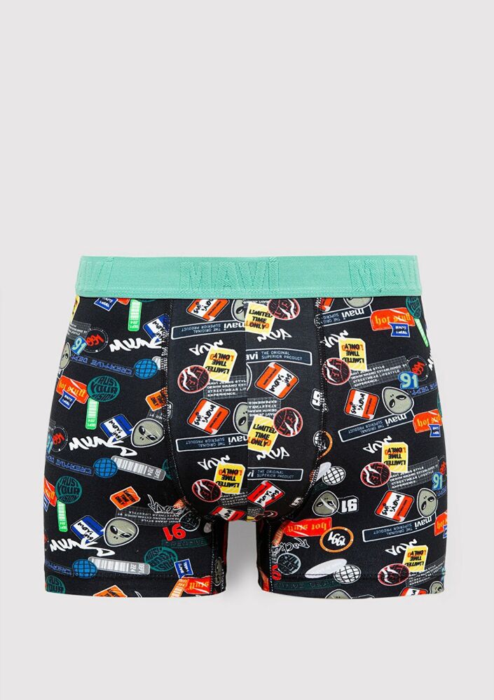 Mavi Siyah Erkek Boxer 0911850-900