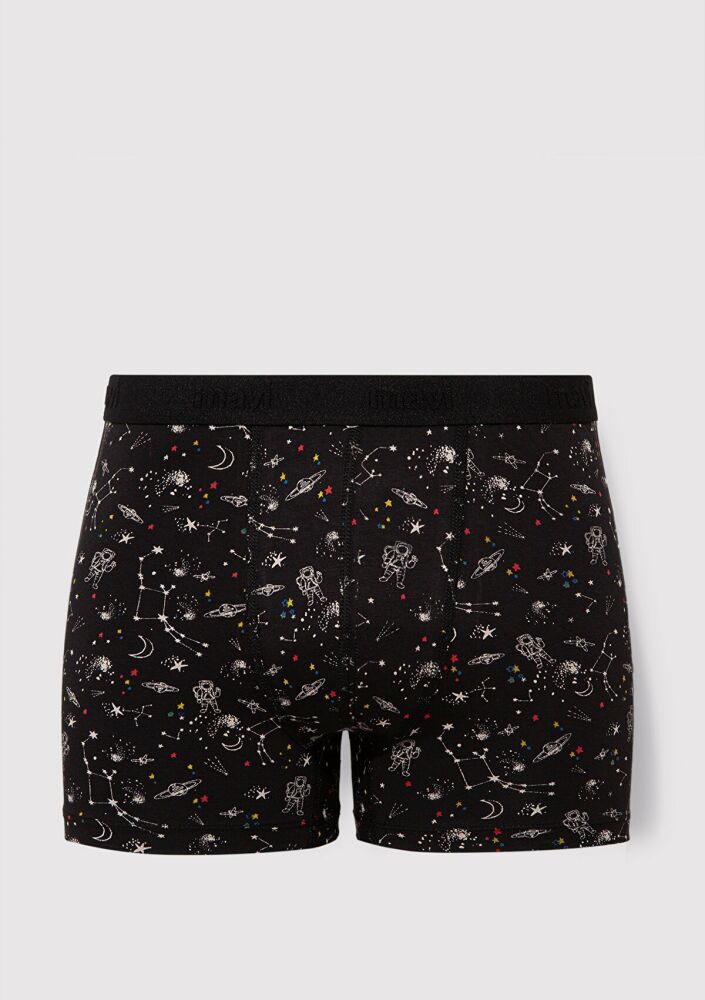 Mavi Siyah Erkek Boxer 092084-900