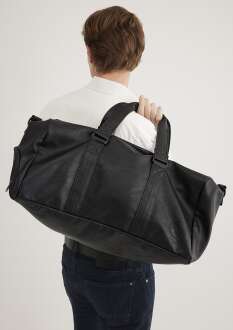 Mavi Siyah Erkek Spor Çantası 0911571-900 - Mavi (1)