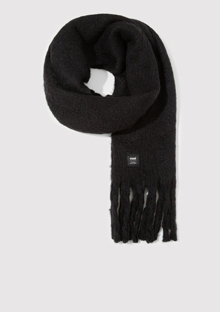 Mavi Siyah Kadın Atkı 1912844-900 - 2