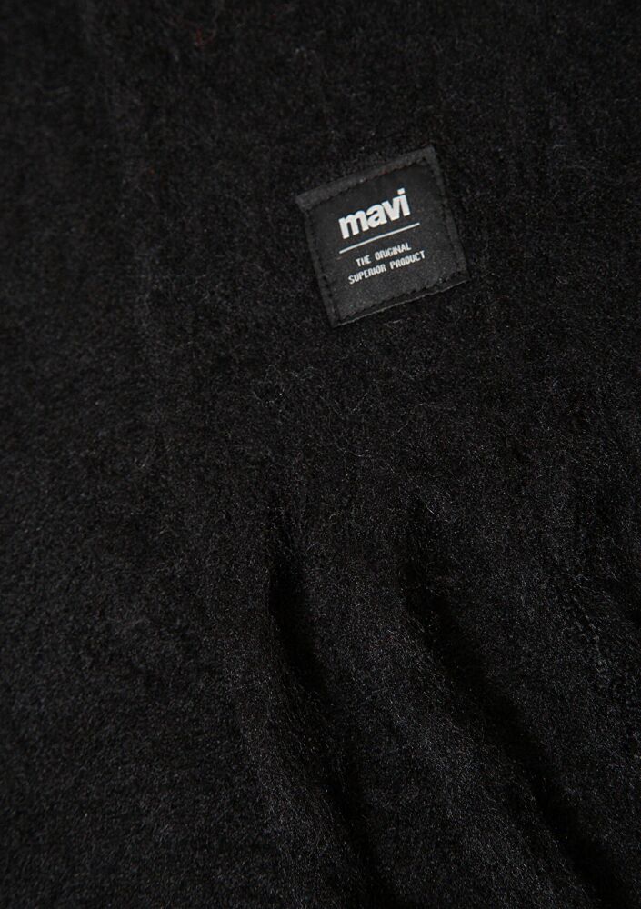 Mavi Siyah Kadın Atkı 1912844-900 - 3