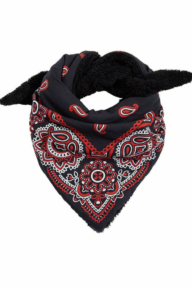 Mavi Siyah Kadın Bandana 1910643-900 - 2