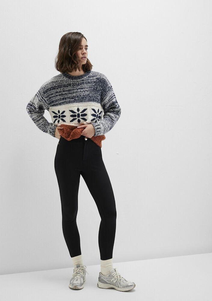 Mavi Siyah Kadın Tayt 1011096-900 (1)