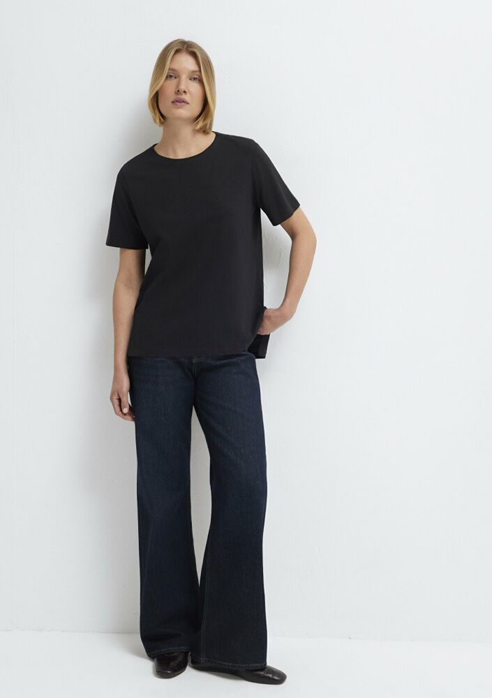 Mavi Siyah Loose Fit Kadın Tişört 1614174-900 (1)